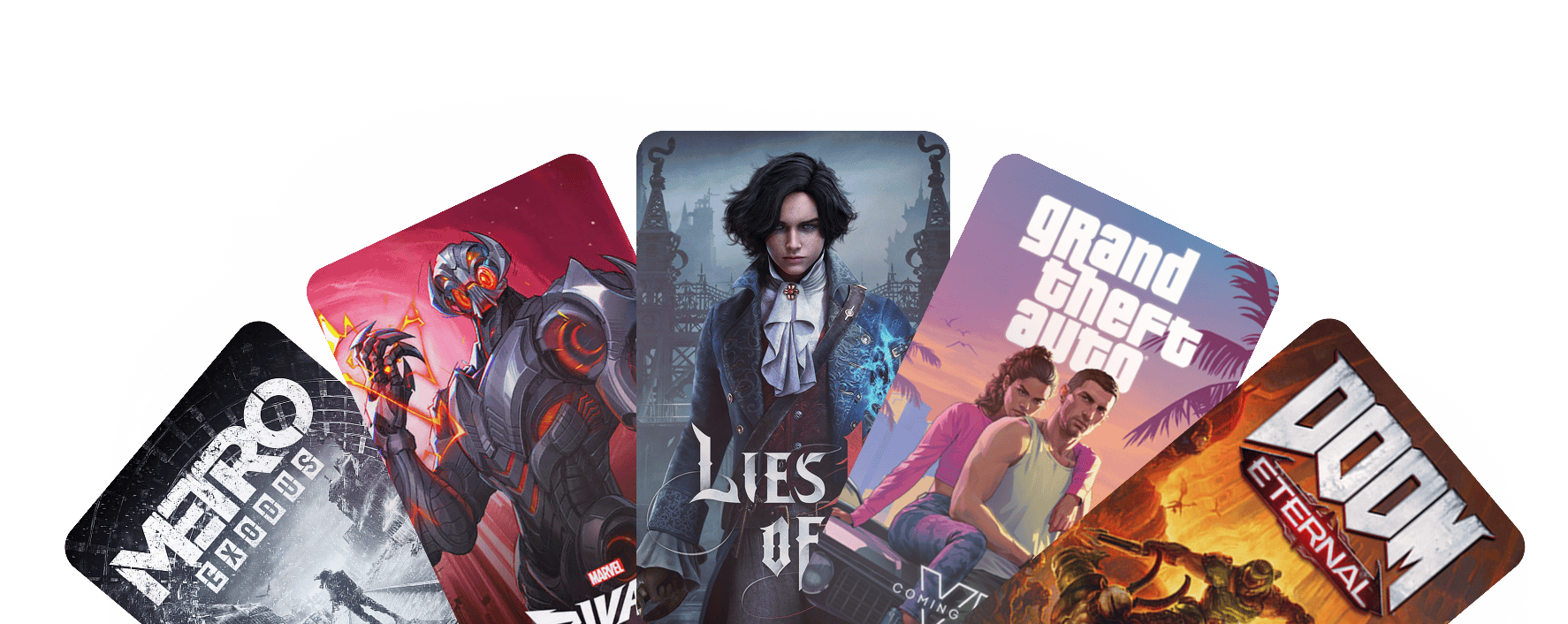 A collection of video games